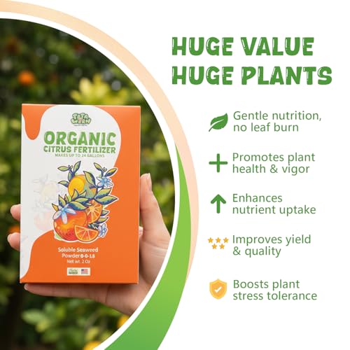 Fertilizante orgánico cítrico en polvo 2oz miniatura 3