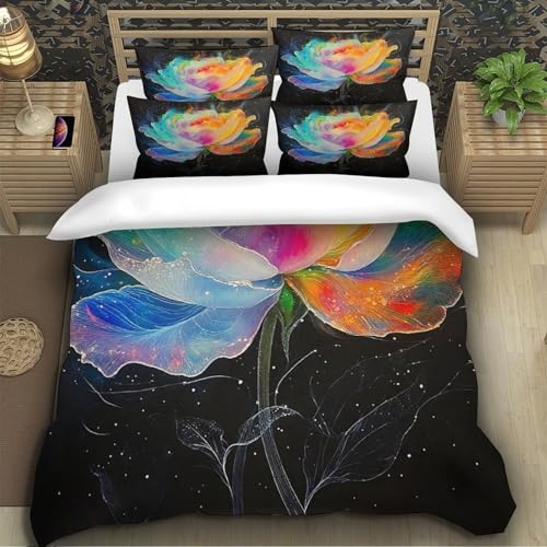 Housse de couette infroissable en microfibre douce avec fermeture éclair rapide - 6