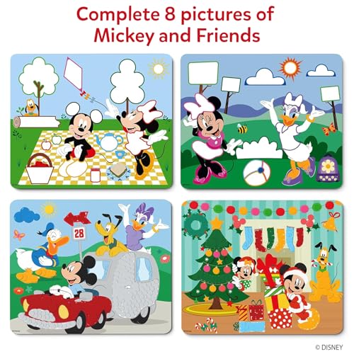 Image of Skillmatics Dot It Sticker Art - Disney Mickey & Friends, Mess-Free Fun for Kids, 500+ Stickers, Craft Kits, DIY Scrapbooking Activity, Travel Toys, Gifts for Boys & Girls Ages 3, 4, 5, 6, 7