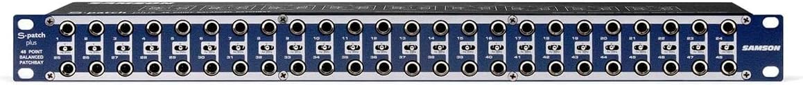 SAMSON S-Patch Plus 48-Point Patch Bay