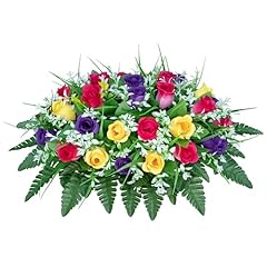 Yellow+purple+brilliant Red Saddle