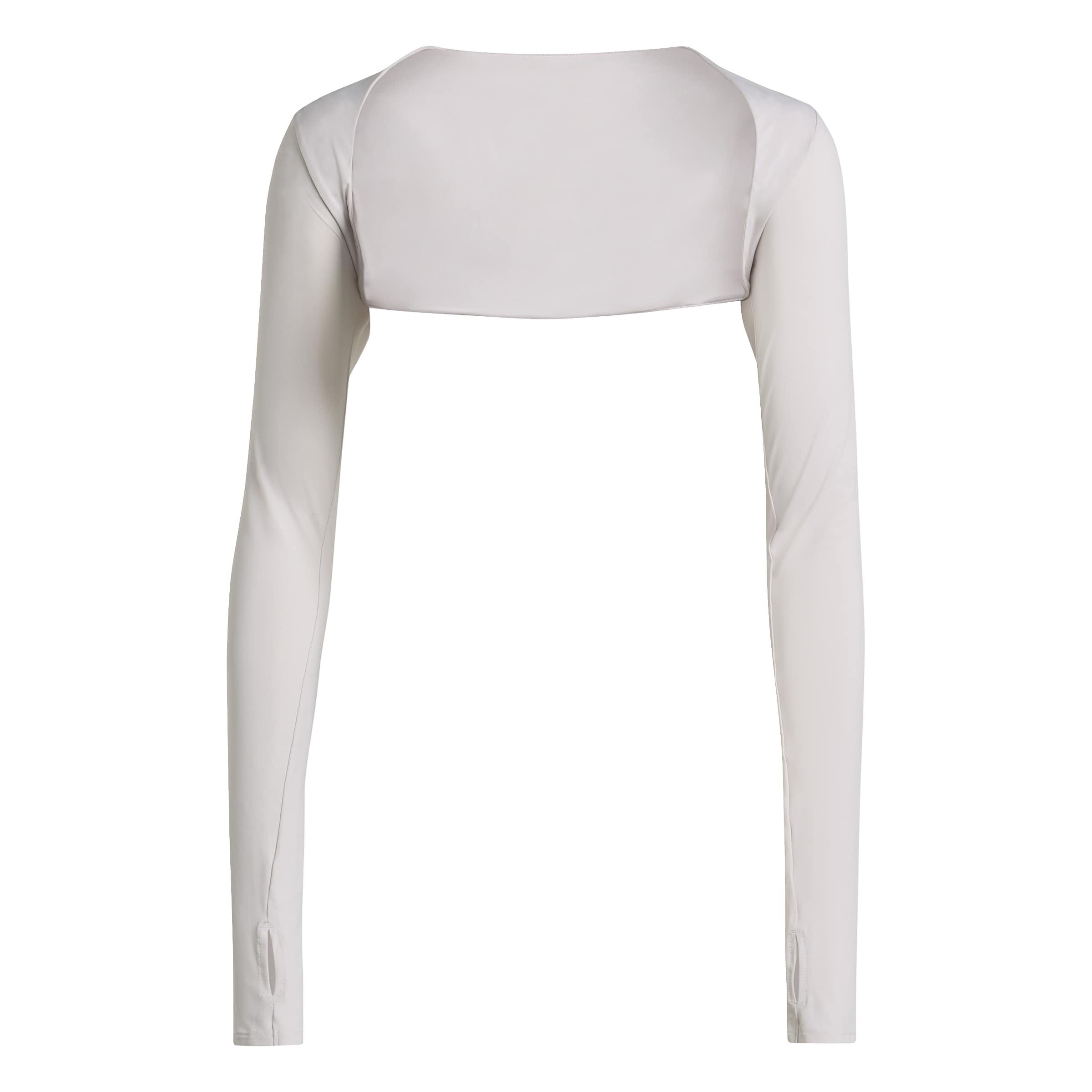 adidas Women's Power Essentials Workout Contour Shrug, ice Purple, L