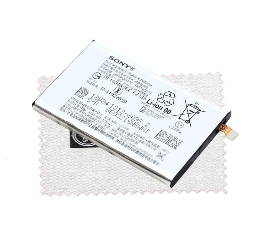Batterie LIP1660ERPC pour Xperia XZ3 haute capacité avec chiffon Shlok