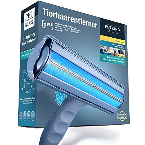 Tierhaarentferner PetKing Premium Fusselrolle für Tierhaare