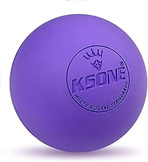 كرة التدليك من سكيدو، لون بنفسجي، مقاس 6.35 سم، تتميز بالتدليك المستهدف للمناطق المتعبة، تعمل بتقنية الضغط لتخفيف آلام الجسم