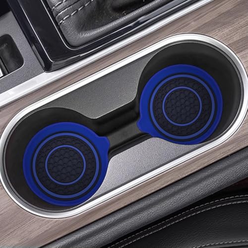 Mandark Portavasos de Coche Azul 2.75 Pulgadas Antideslizante miniatura 4
