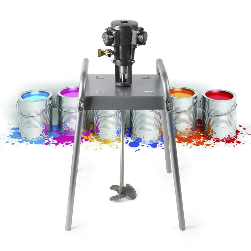 Máquina mezcladora de Pintura neumática de 5 galones y 20 litros, agitador de Aire, Mezclador de Pintura con Plataforma elevadora, máquina agitadora para Materiales de Revestimiento de Pintura