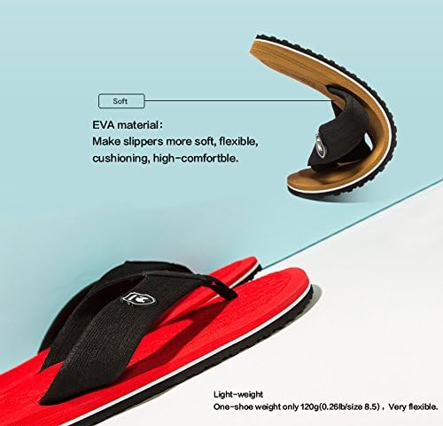 NeedBo NDB メンズ クラシック 快適 II フリップフロップ US サイズ: 6.5 カラー: ブラウン