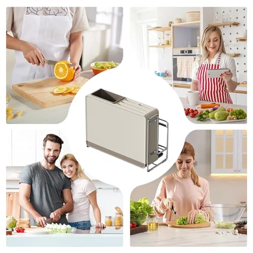 Support de bloc de cuisine peu encombrant pour optimiser l'espace