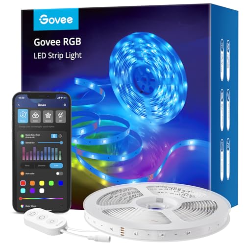 Govee Smart RGB LED Strip Lights 16.4ft
