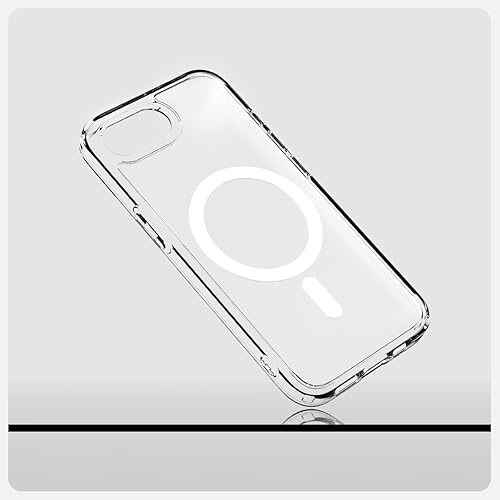 Vista 301 de Spigen Funda para iPhone 15 Pro, ultra híbrida MagFit [antiamarilleo] [compatible con Magsafe] - Fibra de carbono