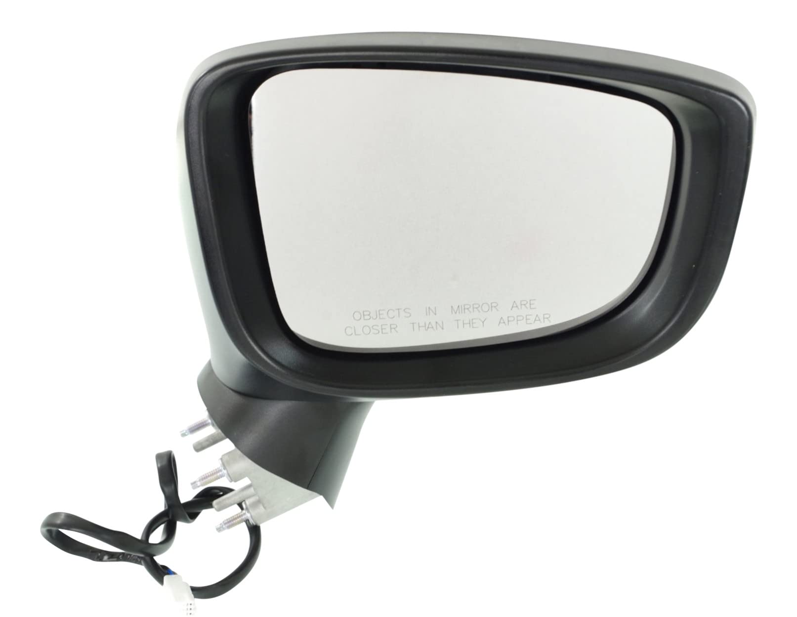 Garage-Pro Passenger Side Power Non-Heated Mirror for Mazda 3 3 Sport 2014-2016 Without Signal Light & Blind Spot Monitor Paintable Sedan
