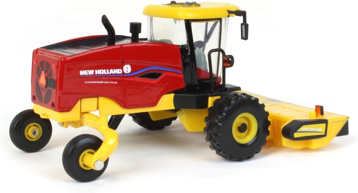 ERTL 1/64 New Holland Speedrower 220 Plus Self-Propelled Windrower w/Both Heads, 2022 Farm Show 13969