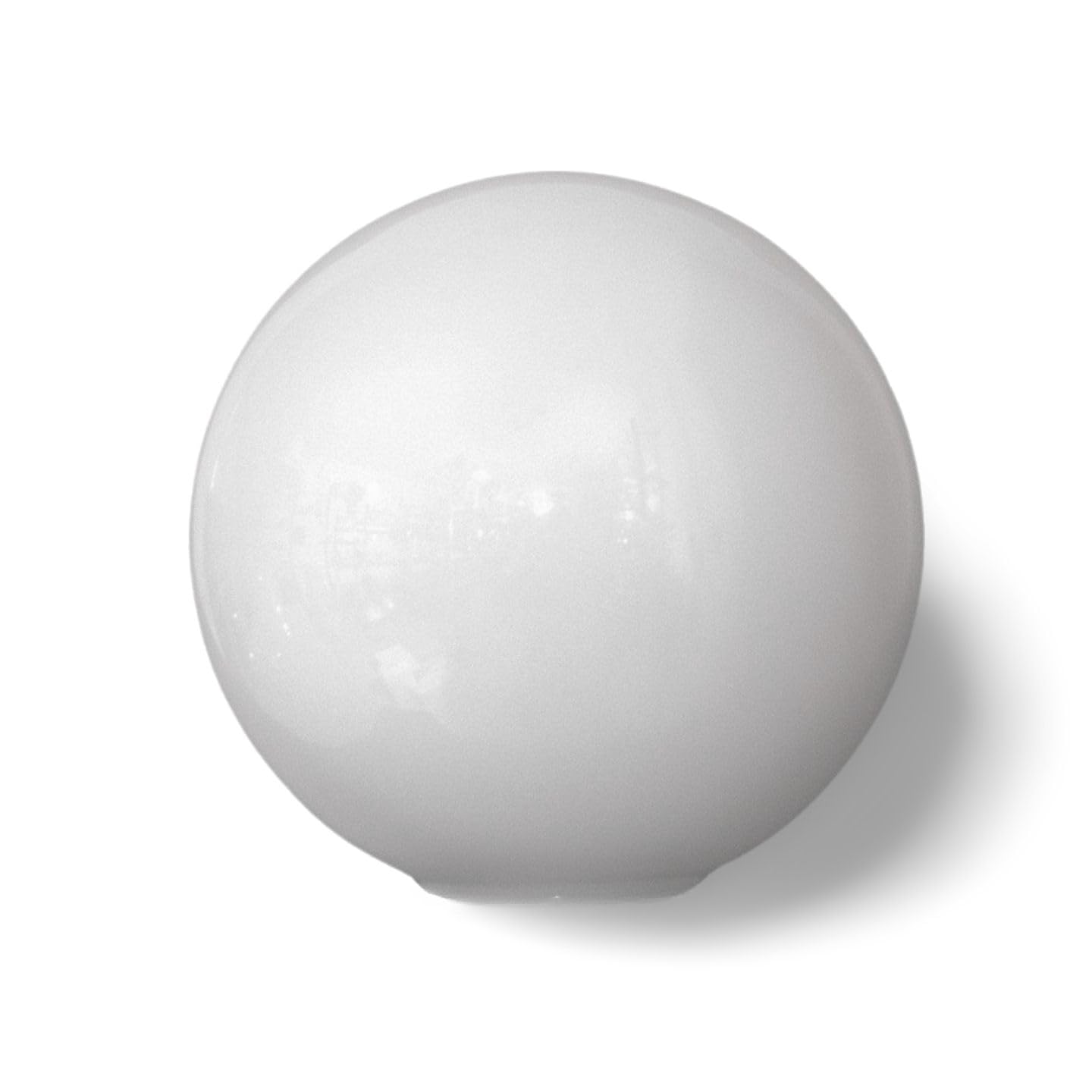 TULIPA BOLA CRISTAL OPAL 25CM brillante con boca para pinza de 90mm