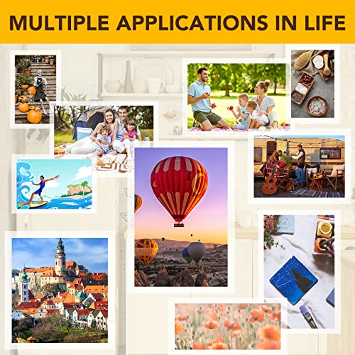 Rowinsydd LBM-60P-9*12 60 Pack Self Adhesive Laminating Sheets, 9 X 12 Inch, Clear Sticker Laminate Sheets Waterproof For Documents, Photos thumb #5