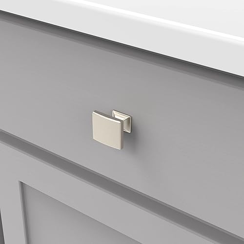 Miniatura 10 de Hickory Hardware Paquete de 10 pomos de gabinete de cocina de núcleo sólido, pomos de lujo para armarios y aparadores, tiradores para puertas y