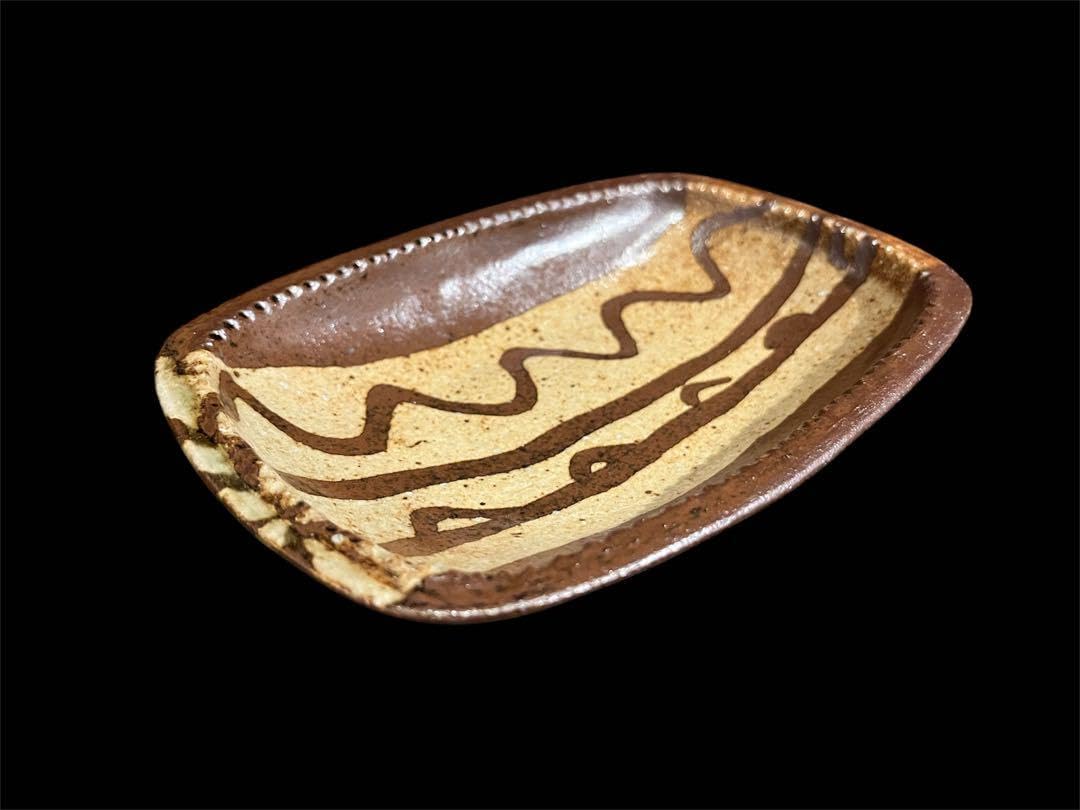 品惣堂窯 掛谷康樹練り皿 民藝 惣堂窯 掛谷