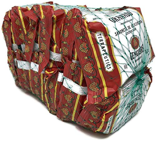 Granado - Linha Terrapeutics - Sabonete em Barra de Glicerina Gengibre (12 x 90 Gr) Terrapeutics Collection - Ginger Bar Soap Net (12 x Net 3.17 Oz)