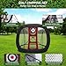 Golf Chipping Net Set with Mat & 12 Practice Balls – All-in-One Golf Training Kit – Portable, Easy Setup for Backyard & Indoor Use – Great Gift for Golfers and Beginners