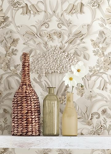 best nuwallpaper taupe eloise