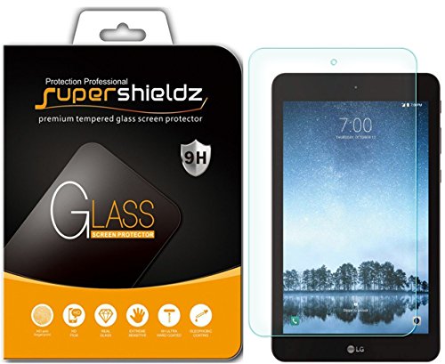 Supershieldz Designed for LG G Pad F2 8.0 (8 inch) Tempered Glass Screen Protector, 0.33mm, Anti Scratch, Bubble Free