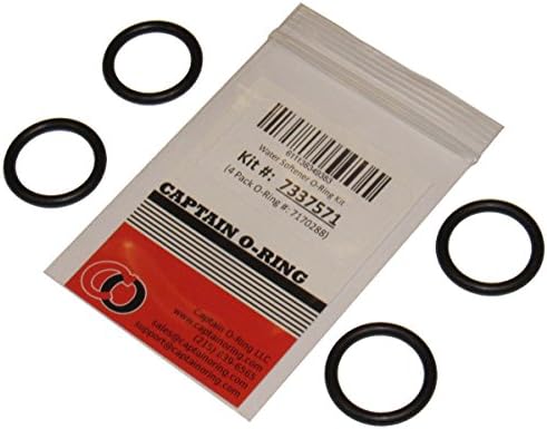 Water Softener O-Ring Seal Kit, 4-Pack (Part: 7337571, 7170288, STD302213, WS03X10025)
