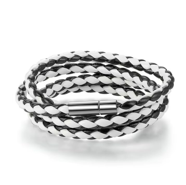 Bracelets en cuir rouge : le cadeau idéal en corde tressée