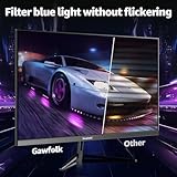 Gawfolk 2K 180Hz Curved Monitor, 32 Inch QHD 2560x1440p Gaming Screen with AMD FreeSync, Flicker-Free, 2X HDMI 2.0, DP 1.4, Ultra-Thin Frameless 1800R PC Monitor - Image 6