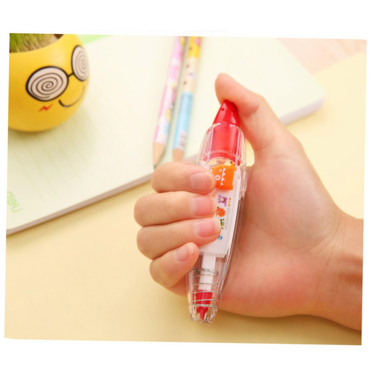 NUOBESTY 12pezzi Decorativo Correttori Per Scrapbooking Per Studenti e Appassionati Cancelleria