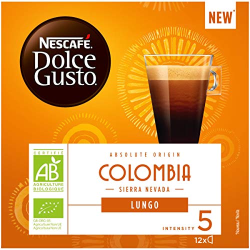 Nescafé Dolce Gusto Lungo Colombia Bio - Café - 72 Capsules (Pack de 6 boîtes x 12) - Image 3