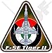 Northrop F-5E Tiger II JORDAN Royal Jordanien Armée de l'Air RJAF, 95mm Vinyl Sticker, Autocollant
