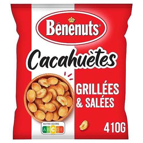 Bénénuts Cacahuètes grillées et salées, 410g