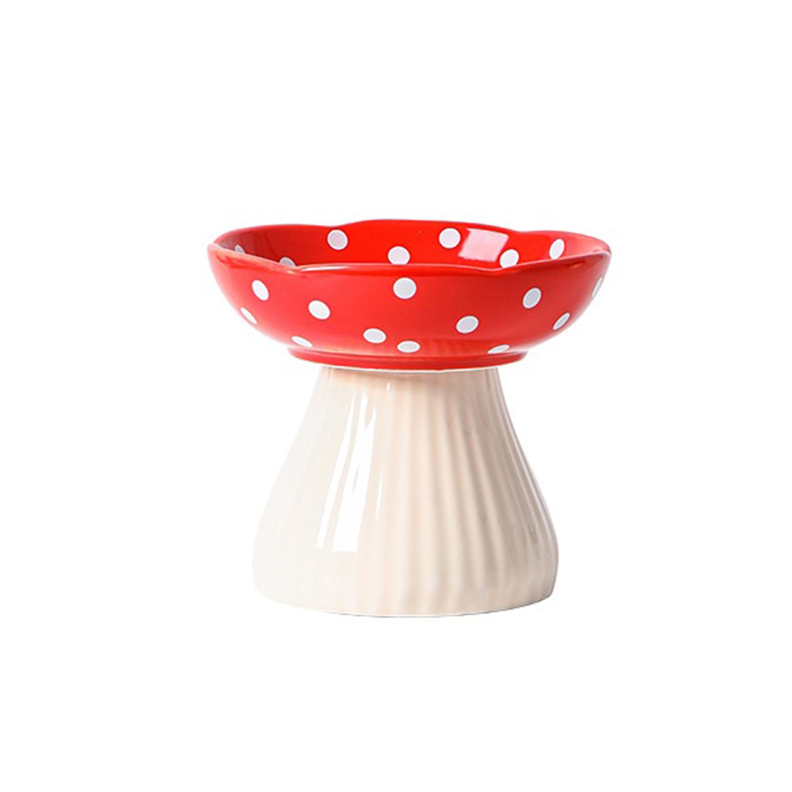 Gamelles pour chat MGMW rouge pour soulager le cou et éviter les vomissements après manger