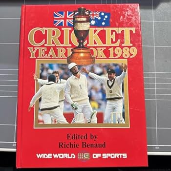Hardcover Cricket Year Book 1989 Book