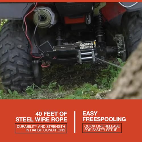 Winch Eléctrico Ultra-Tow 12V 2500 lb Capacidad miniatura 3