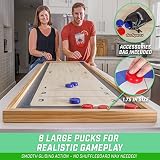 GoSports shuffleboard et curling 6 pieds, 8 palets inclus photo 4
