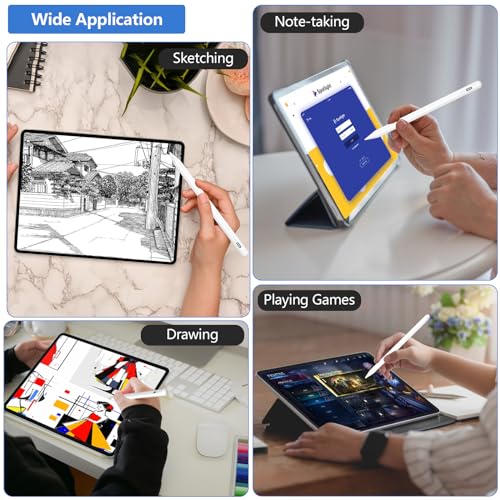 Lapiz para Tablet, Lapiz Tactil con Alta Precisión y Sensibilidad de Inclinación, Stylus Pen para Samsung, Lenovo, Mi, Huawei y iPhone - imagen 7