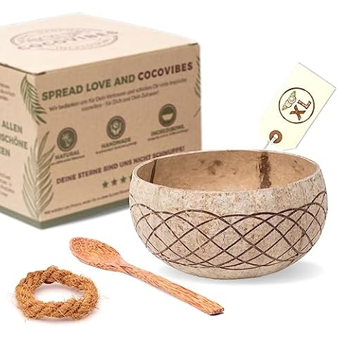 cocovibes Hawaii-1 Coconut Bowls Set Cover