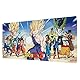 Grupo Erik Gaming Mauspad XXL Dragon Ball - Gaming Mousepad XXL - Mauspad Groß - rutschfeste Unterseite, Wasserabweisend und verstärkte Kanten Mousepad Gaming