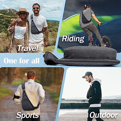 LKEX Anti-Theft Crossbody Bag