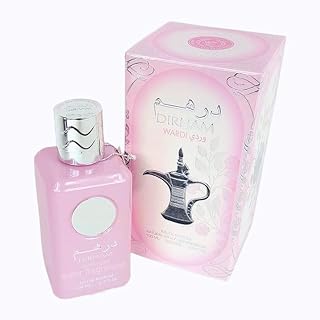 Dirham Wardi perfume for women 100ml Jasmine Vanilla ice Rose