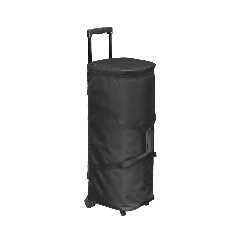 VispronetCarrying Cases for Trade Show Accessories - Zipper Top and Trolley with Retractable Handle (9.4x7.3)