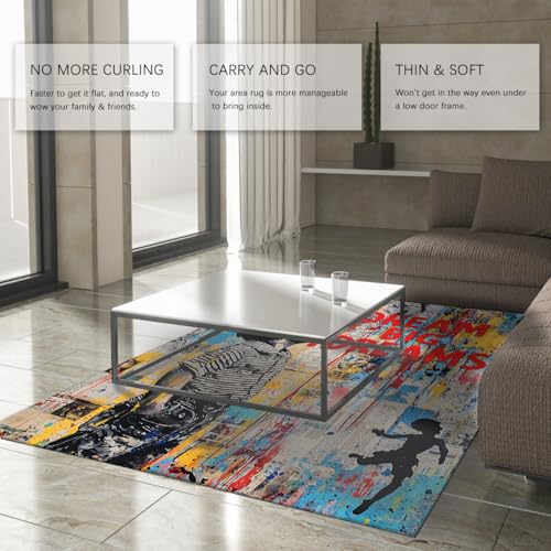 Tapis 60x120cm lavable doux idéal pour salle de classe et enfants - 4