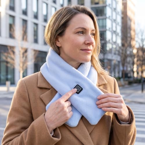 Heated Scarf for Women Men Winter Neck Wrap with 3 Heating Modes - image 7
