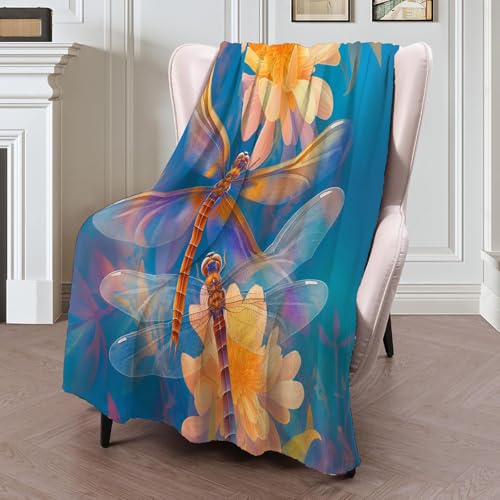 Couverture enfant libellule, le cadeau idéal et doux pour garçons et filles - 5