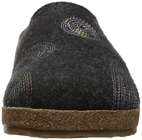Haflinger Spirit Clog - Charcoal, 39 #TOP1