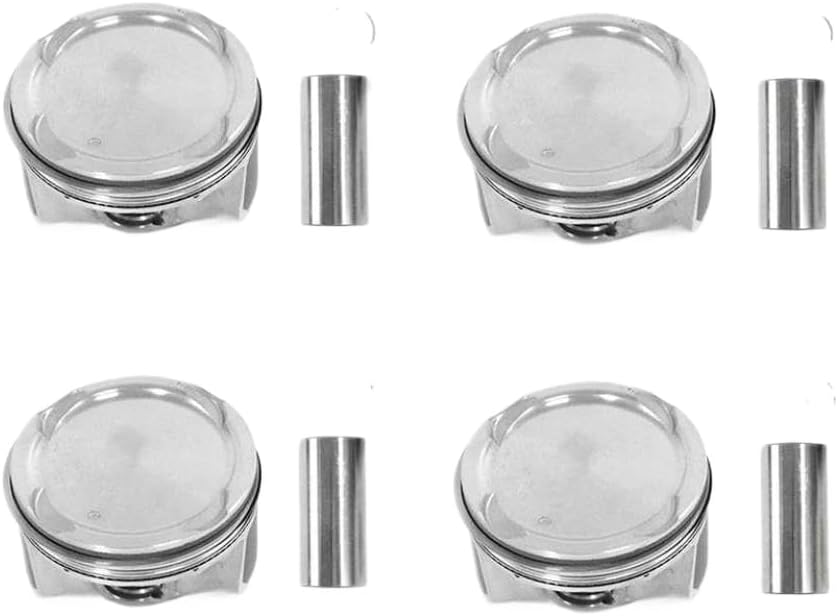 4pc G4NA Engine Pistons and Rings Kit Compatible with Sonata, Tucson and Soul 2012-2022 - Includes Parts 23040-2E050, 23410-2E500, 23040-2E000