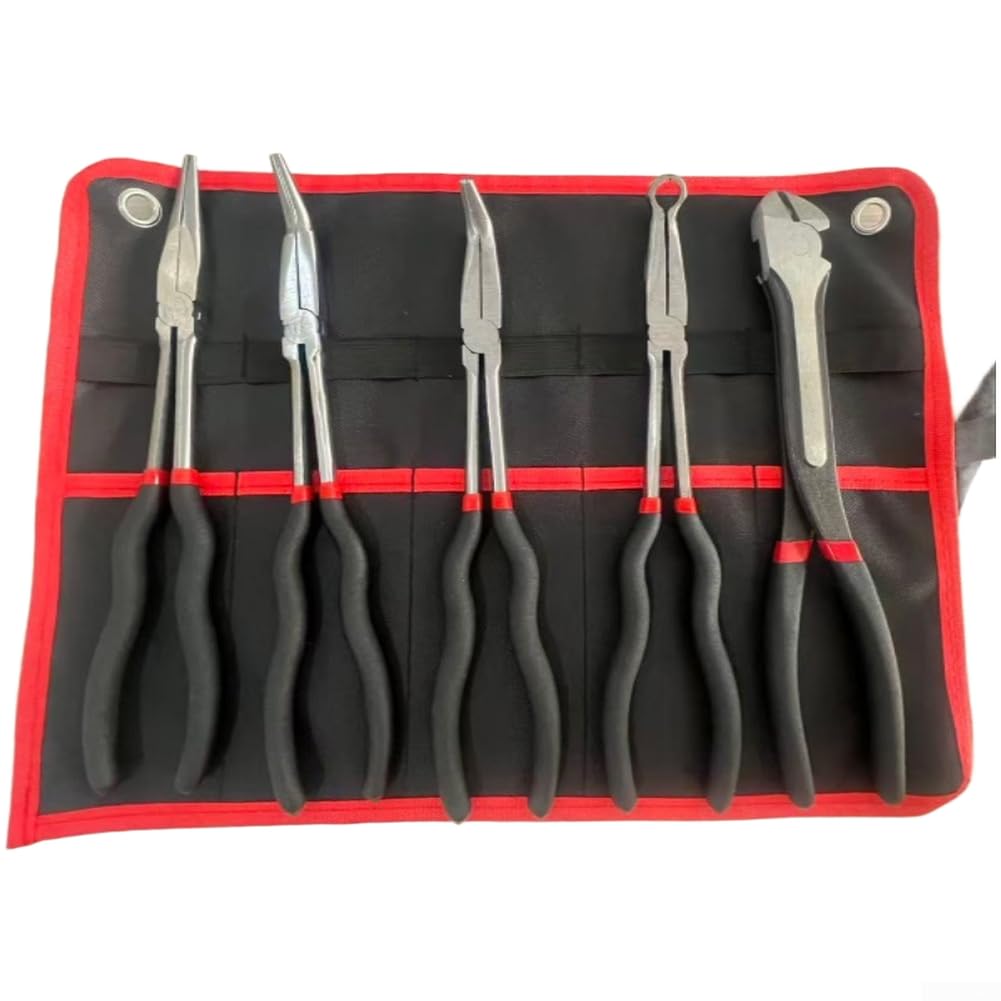 Set Pinze a Becco Lungo 28cm Acciaio Cromo Vanadio(A)