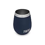 YETI Rambler 10 oz Wine Tumbler, Vacuum Insulated, Stainless Steel, Navy