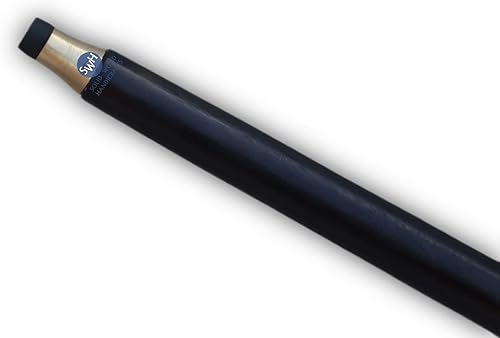 Miniatura 2 de Artesanía de madera maciza estilo vintage, bastón de madera antiguo, mango de diseño de latón, regalo | 36 pulgadas.